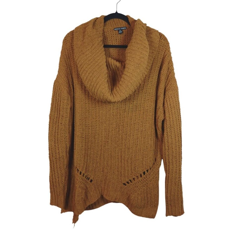 Cozy Sweater Womens Size 2X Plus Knit Chunky Knit Crochet Modest Shirt